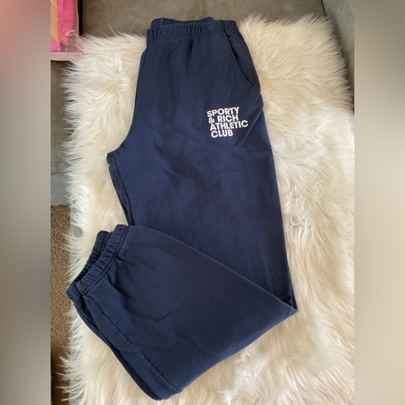 Sporty & Rich Exercise Often cotton sweatpants XL - Picture 9 of 15